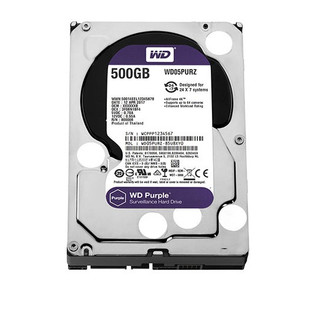 Ổ Cứng HDD Western Digital Purple 500GB - Chuyên Camera 3.5" Sata III