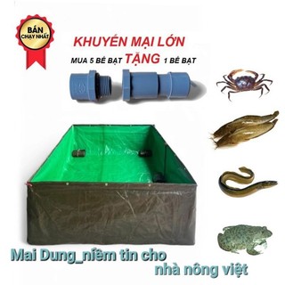 BỂ BẠT NUÔI ỐC , ẾCH , CÁ , LƯƠN MỚI NỞ - BỂ BẠT TẮM CHO TRẺ NHỎ