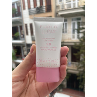 Sữa rửa mặt foreo micro foam luna 2.0 20ml - chính hãng 100%