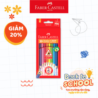 Chì Màu Faber-Castell Junior Grip 10 Màu