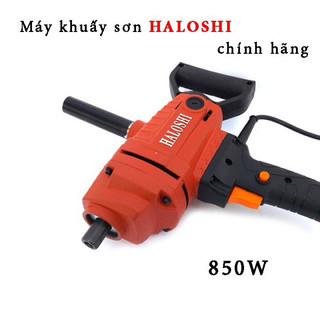 Máy khuấy sơn Haloshi 20a, công suất 850w - Máy trộn sơn, đánh bột, khuấy sơn - Bảo hành 6 tháng