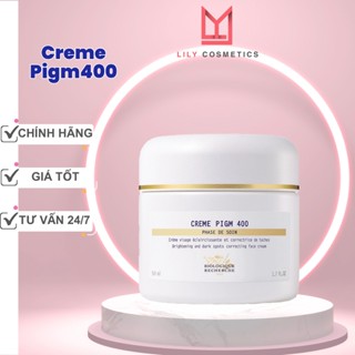 [Công ty | Creme Pigm 400] Kem Dưỡng Mờ Nám ,Tàn Nhang, Đốm Nâu & Làm Sáng Da | Biologique Recherche BR