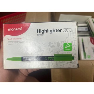 Bút highlight nonami nhiều màu xanh đỏ vàng hồng cam 601