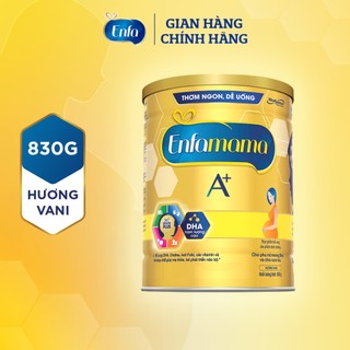 Sữa Bột Bầu Enfamama A+ với 360° Brain Plus  - Vị Vanilla - 830g