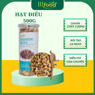 Hạt điều rang muối Mfood nguyên lụa rang muối - Sấy tươi tự nhiên ,thơm ngon
