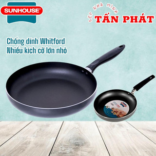 Chảo trơn chống dính SUNHOUSE 14-30CM (Không dùng trên bếp từ)