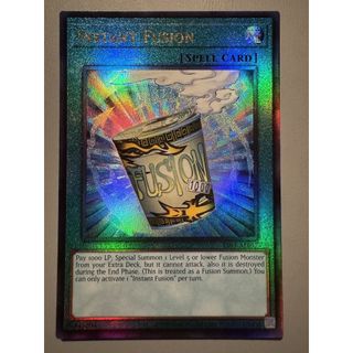 es01 Lá bài thẻ bài Yugioh Instant Fusion - ultra rare - Tặng bọc bài nhựa bảo quản