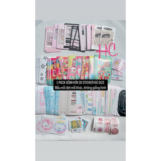 Box mix sticker các loại