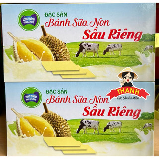 Bánh Sữa Non Sầu riêng Long Thành Milkcake - Bánh sữa đặc sản long thành