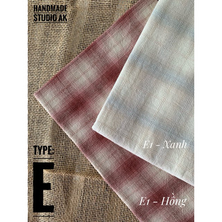 Vải Quilting/ Yarn-dyed, 100% cotton - High Quality [E1-14]