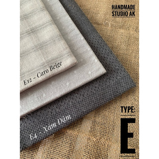 Vải Quilting/ Yarn-dyed, 100% cotton - High Quality [E1-14]