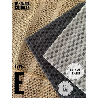 Vải Quilting/ Yarn-dyed, 100% cotton - High Quality [E1-14]