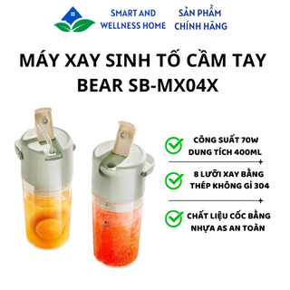 Máy xay sinh tố cầm tay Bear SB-MX04X - Bảo hành 18 tháng