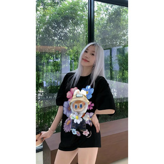 Áo thun Labubu 09 form unisex 100% cotton 2 chiều dày dặn_hình in kĩ thuật số
