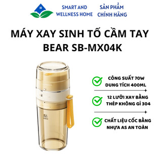 Máy xay sinh tố cầm tay Bear SB-MX04K - Bảo hành 18 tháng