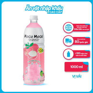 [MUA 1 TẶNG 1 DATE 27/8] Nước Thạch Dừa Mogu Mogu Nhập Khẩu Thái Lan Chính Hãng Nhiều Vị Lựa Chọn (Chai 1L)