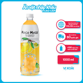 [MUA 1 TẶNG 1 DATE 27/8] Nước Thạch Dừa Mogu Mogu Nhập Khẩu Thái Lan Chính Hãng Nhiều Vị Lựa Chọn (Chai 1L)