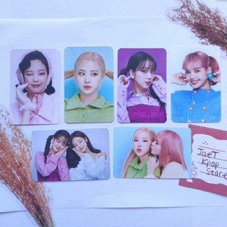 Ảnh Card Blackpink 2022 Welcoming Collection | Card Bo Góc Jennie Jisoo Rosé Lisa Blackpink