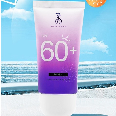 Kem Chống Nắng Trắng Da SEVEN GOLOUS - Kem Chống Năng Nâng Tone  Hàn Quốc SEVEN GOLOUS SPF 60+ PA +++