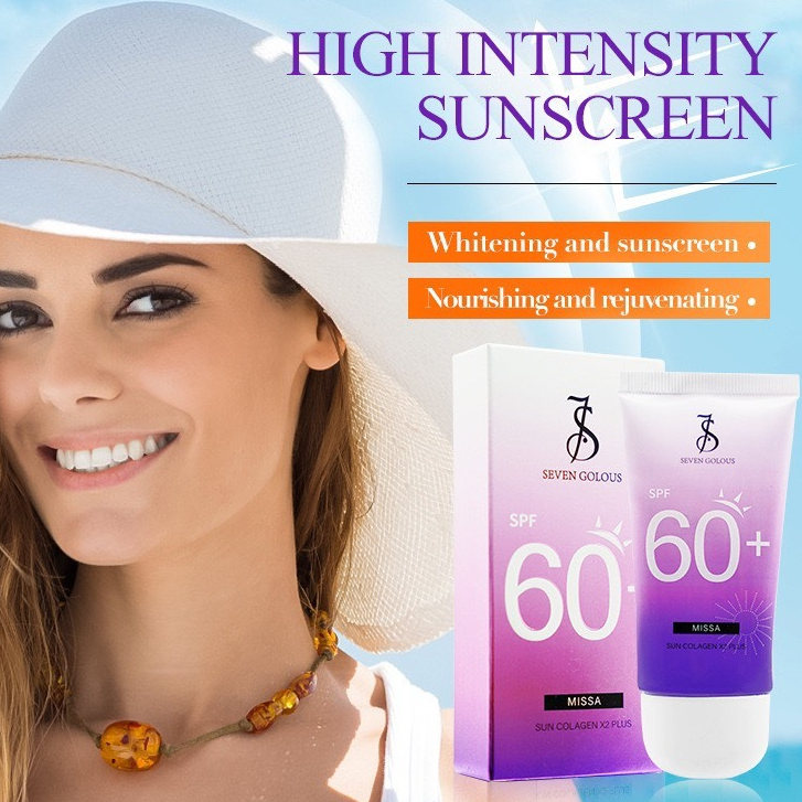 Kem Chống Nắng Trắng Da SEVEN GOLOUS - Kem Chống Năng Nâng Tone  Hàn Quốc SEVEN GOLOUS SPF 60+ PA +++