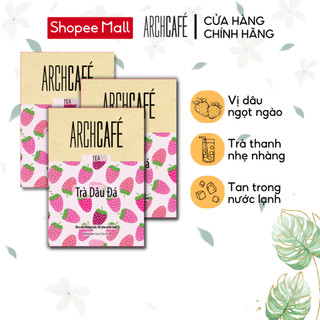 Combo 3 Trà Dâu Đá - Trà trái cây hoà tan Archcafé