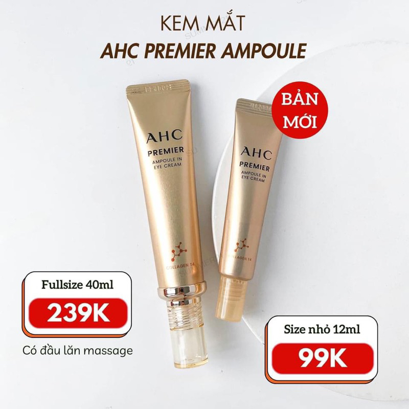 Kem mắt AHC cao cấp mẫu mới 2023