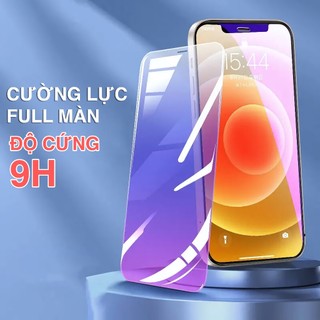 [TẶNG KÈM GIẤY LAU MÀN HÌNH] Kính Cường Lực full màn HÀNG CHUẨN kính cường lực iphone