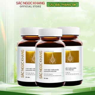 Combo 3 Hộp Viên Uống Sắc Ngọc Khang Vi Tảo Lục