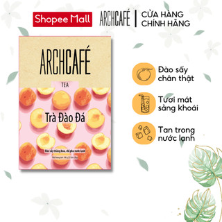 Trà Trái Cây Hoà Tan Vị Đào Đá ARCHCAFÉ Hộp 12 gói x 20g