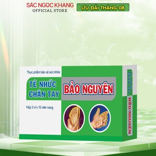 Viên uống tê nhức chân tay Bảo Nguyên Sắc Ngọc Khang Hộp 30 Viên