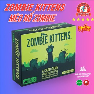 Mèo việt zombie kitten việt hóa giấy cứng chống nước - gamecar shop
