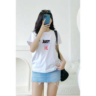 Áo thun nữ form rộng in chữ I Do It  - Áo phông nữ - RT7521