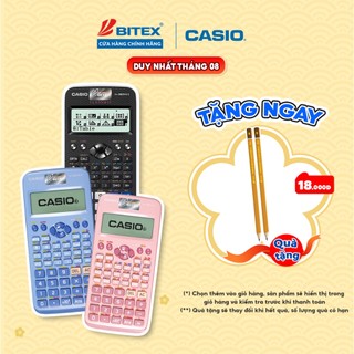 Máy tính Casio Fx-580VNX màu đen/ xanh/ hồng dành cho học sinh, sinh viên