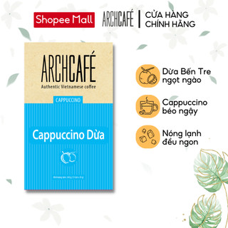 Cà phê Cappuccino Dừa - Archcafé (hộp 12 gói x 20g)