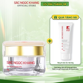 Kem Dưỡng Da Ban Đêm Sắc Ngọc Khang 30g giúp dưỡng ẩm, ngăn ngừa lão hóa & mờ nám sạm tàn nhang