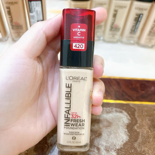 Kem nền lâu trôi Loreal Infallible 24h Fresh Wear 30ml Hàng Mỹ