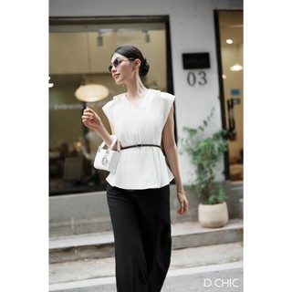 D.chic áo tay hến cổ v xếp ly ms: 1812731