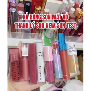 Thanh lý son kem lỳ son tint mất vỏ - son new - son lỗi vỏ