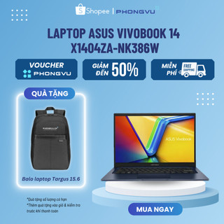 Laptop asus vivobook 14 x1404za-nk386w - bảo hành 24 tháng