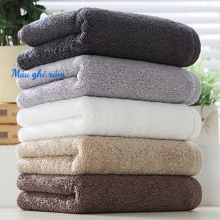 KHĂN TẮM KHÁCH SẠN CAO CẤP SIZE 70X135CM, CHẤT LIỆU COTTON THẤM HÚT TỐT, NHANH KHÔ VÀ MÀU SẮC BỀN ĐẸP