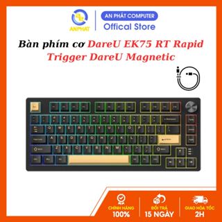 Bàn phím cơ DareU EK75 RT Rapid Trigger DareU Magnetic switch