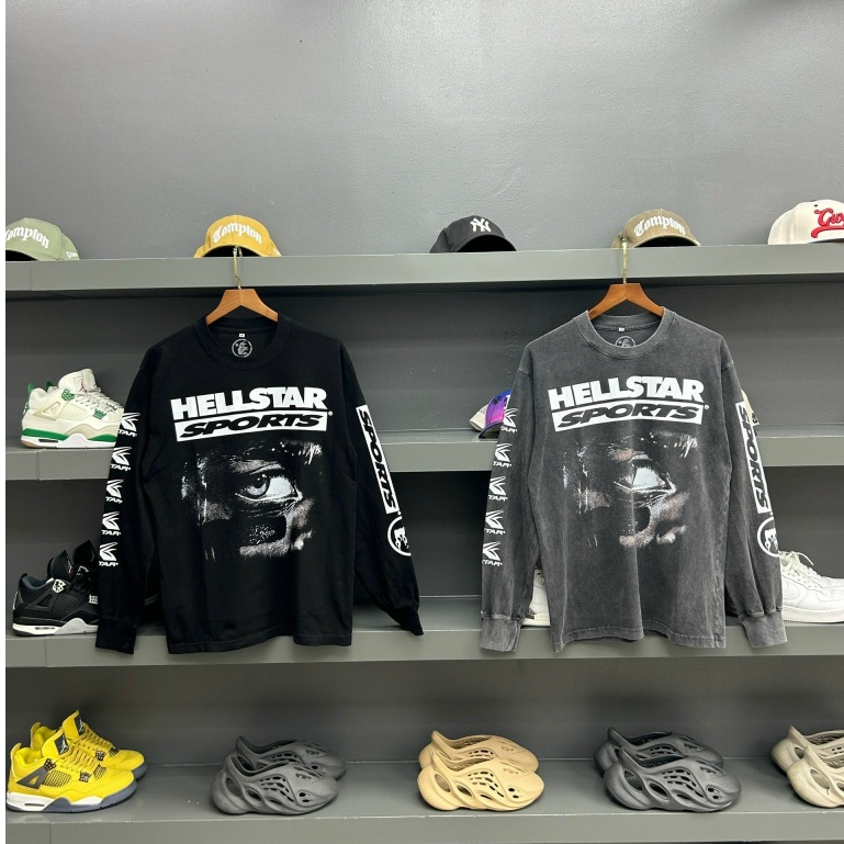 Áo tay dài / Long Sleeve wash HELLSTAR