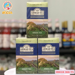 Trà xanh ahmad dùng cho buổi tối đã khử caffein 40g – ahmad tea decaffeinated green tea