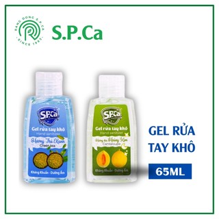 Nước rửa tay khô s.p.ca 65ml dưỡng ẩm, kháng khuẩn, tiện lợi – spca000031