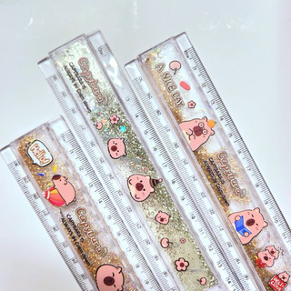 🔥hàng loại 1🔥 - thước kẻ nhũ nước 30cm lấp lánh nhiều mẫu xinh