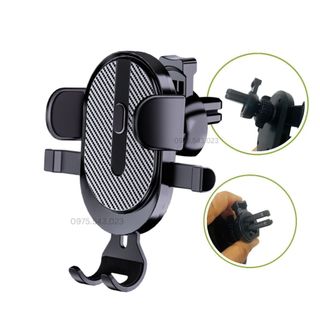 Giá đỡ điện thoại kẹp cửa gió ô tô, kẹp điện thoại ô tô gắn cửa gió xe hơi - KG01