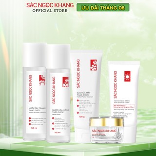 Combo dưỡng da Sắc Ngọc Khang 5 món