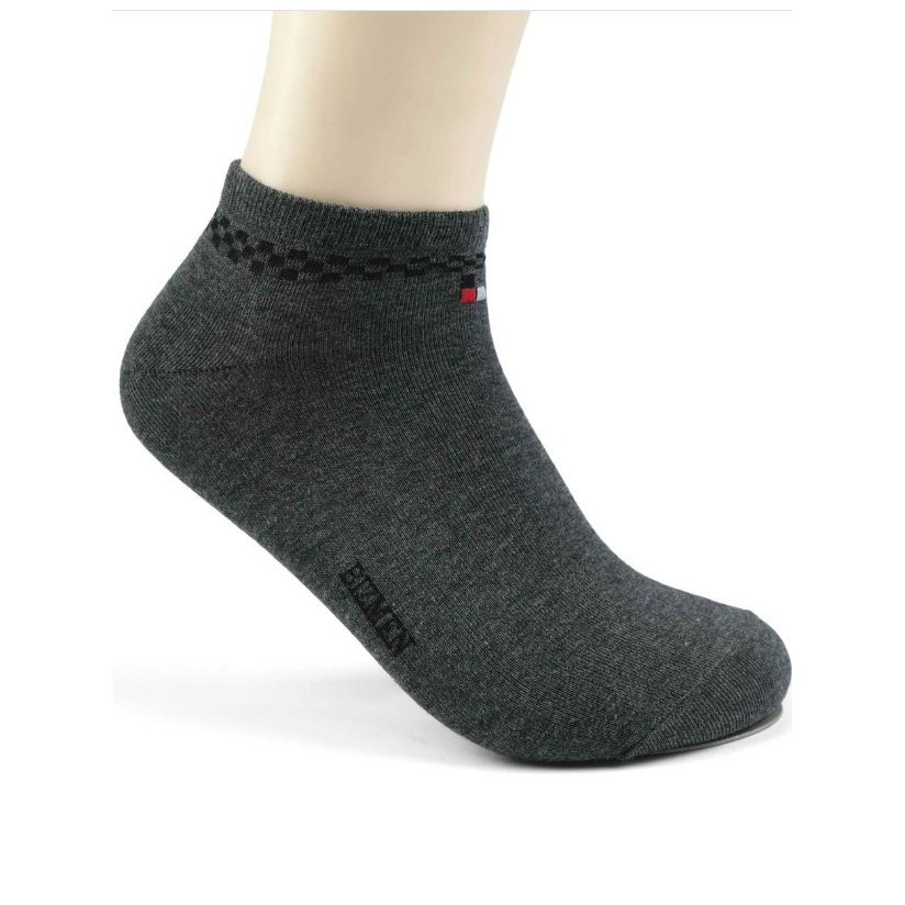 Tất nam Bizmen, tất nam cố trung Cotton Compact thoáng mát, công nghệ Nano bạc kháng khuẩn, khử mùi 