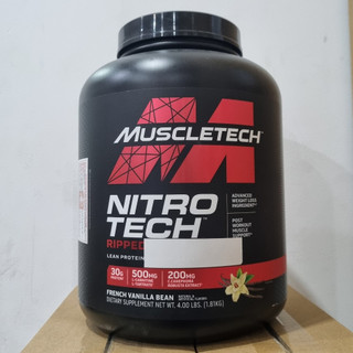 Sữa Tăng Cơ Hỗ Trợ Giảm Mỡ Nitro Tech Ripped Size 4lbs - Nhiều Vị -  Muscletech USA