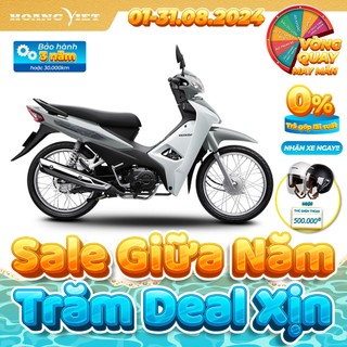 Xe máy honda wave alpha 2025 - phiên bản cổ điển
